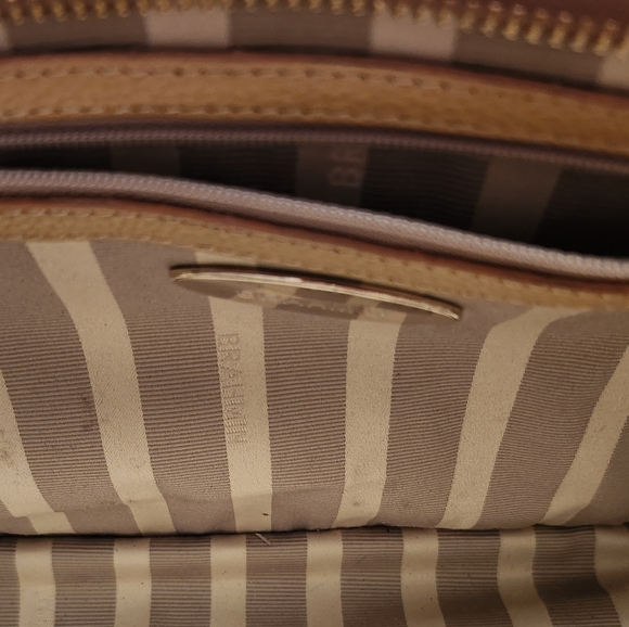 Brahmin Mini Asher Tote, LEATHER "Pimento Lady Vineyard Collection" EUC Tassels - Picture 15 of 16